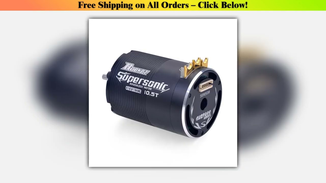 RC Motor RC ESC Hobbywing 10BL120 ESC Rocket 540 Motor Sensored Brushless Combo for 1/10 Drift RC