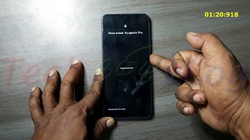 Realme C20 RMX3063 Pattern / Password / Pin & FRP Lock Google Account Bypass