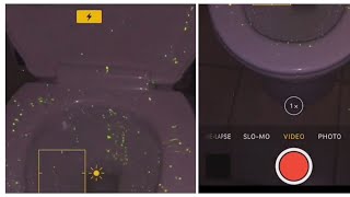 #طريقه تحويل #كاميرا الموبايل اشعه فوق البنفسجيه.🦠🦠 Mobile camera to detect the location of germs screenshot 4