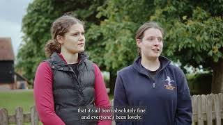 A day in the life of vet students on an EMS placement