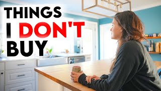 50 Things I Stopped Buying | Minimalism & Saving Money