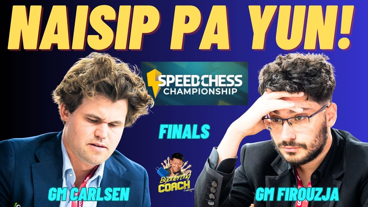 1min LANG PERO NAKITA PA 2 BRILLIANT SACRIFICE! Alireza vs Carlsen! Speed Chess 2025 Finals