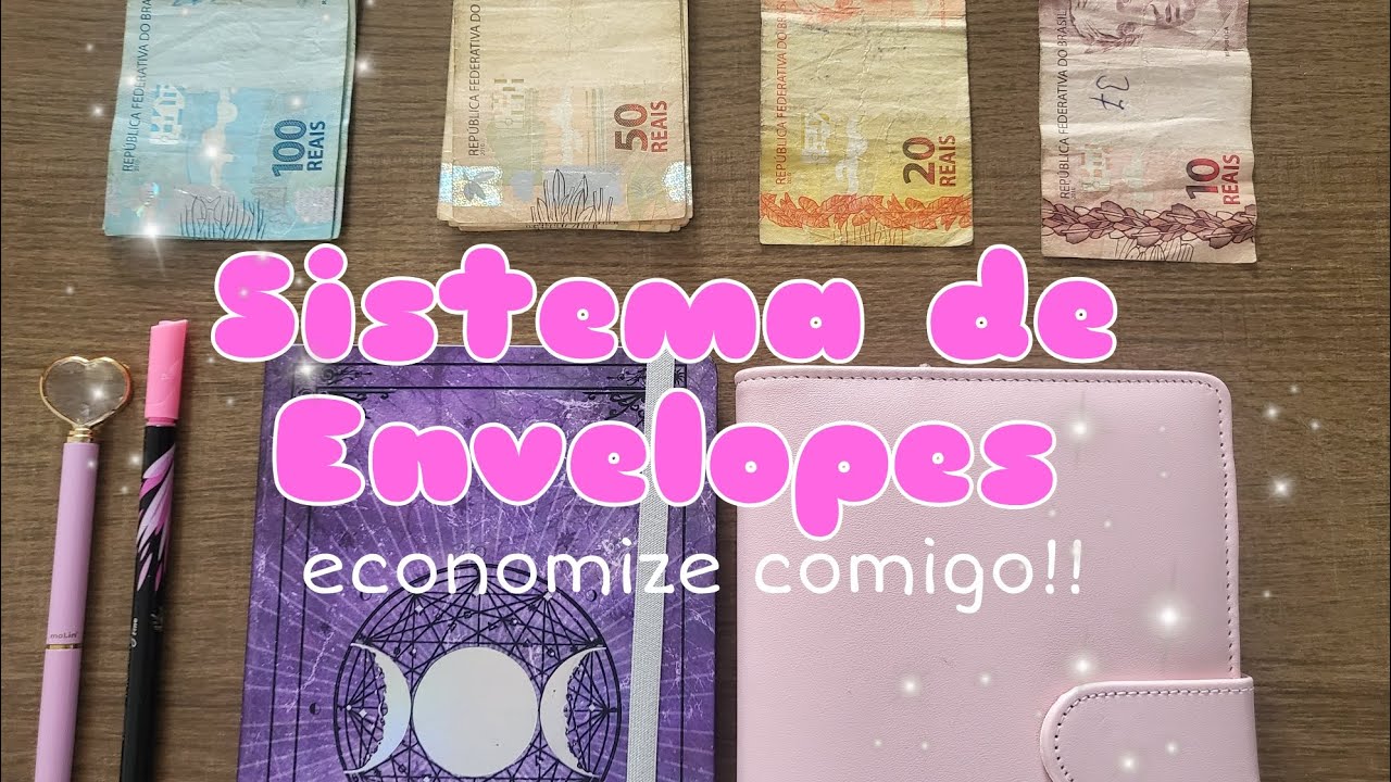 💖💵Budget Binder💖💵 Iniciando no Sistema de Envelopes ✨️Metodo gringo para economizar dinheiro💖💵