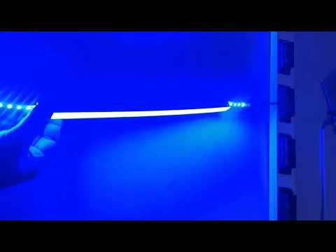 Silicone neon tube for black led strip lights