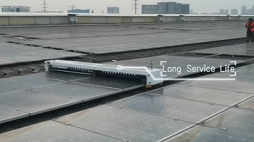 Trinabot PV module cleaning robot