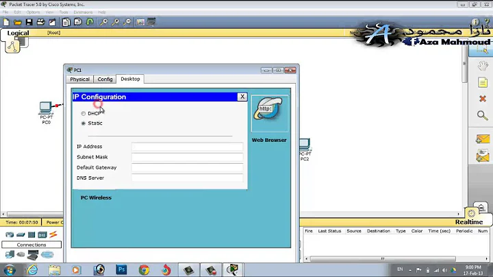 Config Router & Subnetting IP for 4 Networks