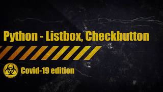 Python tkinter - klase Listbox, Checkbutton i PhotoImage