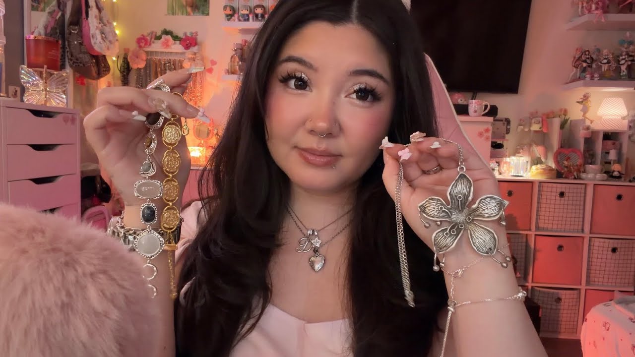 ASMR Jewelry Haul Part 1 (crafturday, en route) ˚