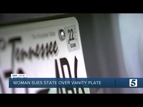 Car owner sues over state banning 'offensive' license plate