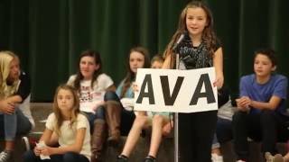 Ava Ballam's 6th Grade Student Council Campaign Speech