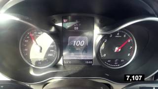 Mercedes-Benz GLC 300 - Acceleration 0-100 km/h (Racelogic)