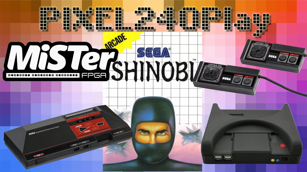 SHINOBI MASTER SYSTEM DIVERSÃO GARANTIDA DIRETO DO ARCADE PARA SUA CASA GAMEPLAY | Pixel240Play 106
