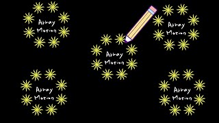 Motion Graphics using Array (Grease Pencil, Blender)