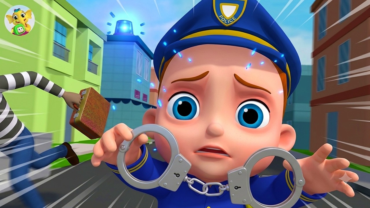 👮 Baby Cop Saves the Day👮| Baby Toonz Nursery Rhymes & Kids Songs| Baby Learning Videos