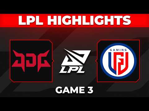 JDG vs LGD Game 3 Highlights | LPL 2026 Split 3 | JD Gaming vs LGD Gaming