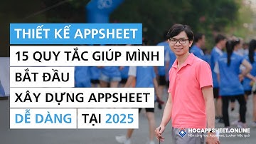 Cách sử dụng quy tắc trong AppSheet hiệu quả | Hòa data