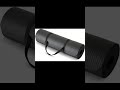 Exercise yoga mat with thick cushioning for home workouts