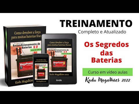 Curso em Vídeo-Aulas: Aprenda os Segredos das Baterias e Pare de Jogar Dinheiro Fora!