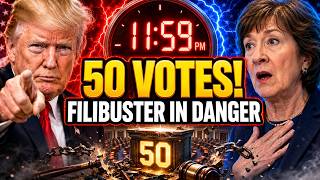 SAVE Act Hits 50 Votes at Midnight — What Happens to the Filibuster Now