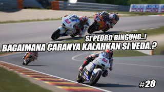 MotoGP™24❗PASRAH - SI PEDRO KEHILANGAN AKAL😱AAAA KASIAN AAA🤣❓#20 MotoGP™23 Tv Replay