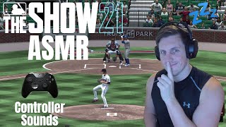 ASMR Gaming Relaxing MLB The Show '21 First Thoughts! (Controller Sounds + Gum Chewing + Whispered) screenshot 3