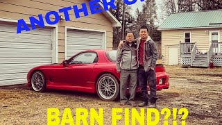 My dad bought me a 'barn find' FD RX7! Sat for years!