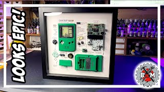 Broken Nintendo Gameboy Pocket Wall Art Display - ASMR