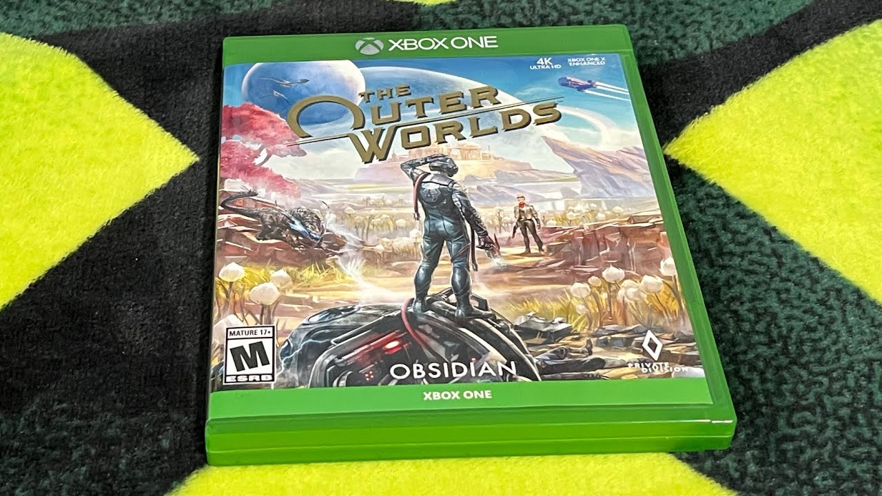 The outer worlds Xbox one unboxing 