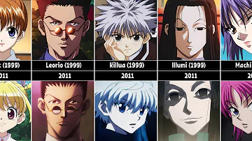 Hunter x Hunter Characters Changes After Remake (1999 vs 2011)