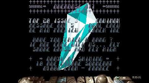 Shining   Overdose 077 mp4 HYPERSPIN AMIGA INTRO CRACKTRO DEMO COMMODORE NOT MINE VIDEOS