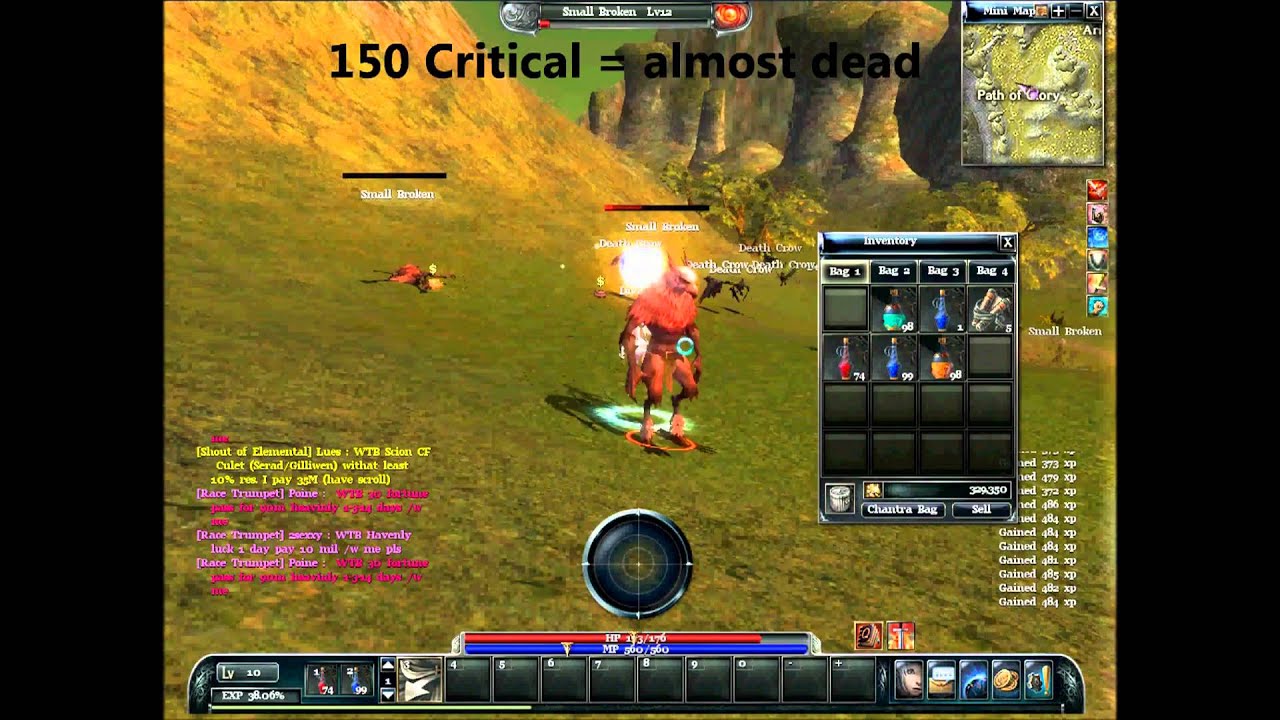 crit bugg in archlord webzen.