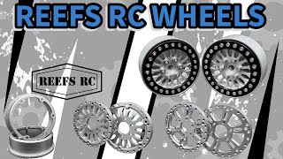REEFS RC 1.9 WHEELS
REEFS 1.9 Aluminum Beadlock Wheels
Introducing the New Reefs RC 1.9 Beadlock wheels! The machined aluminum wheels are offered in 2 different styles: Shield and Blade. The wheel sets (sold in pairs) include machined aluminum hubs, black anodized machined beadlock rings, M2 and M2.5 stainless steel hardware and machined aluminum clamping rings. These wheels have a 2mm adjustable offset by flipping the wheel faces over. This allows you to fine tune your truck’s width and looks without buying additional parts!
The wheels are designed to be high offset and portal friendly, fitting up to a 43mm diameter portal cover or scale rotor/hub. Keeping performance in mind, the wheels are narrow at just 19mm/0.75” wide at the tire mounting surface and 25mm/0.98” wide overall. This helps reduce the side-to-side movement of the tire and foam on the wheel. To change a tire only 6 screws, need to be removed, ensuring quick and easy tire mounting/dismounting.
REEFS 1.9 Aluminum SHIELD Beadlock Wheels (2)
2 - Shield 1.9 Reversible Offset Wheel Face (19mm/.75 Wide)
2 - Black anodized Beadlock Rings
2 - 2 Dot 4mm Machined Aluminum 6 hole hubs
2 - 1.9 Aluminum 6 hole back ring
2 - Machined aluminum Internal clamping ring
48 - M2 Stainless Steel SHCS Beadlock Ring Hardware
24 - M2.5 Stainless Steel SHCS (Hub Hardware)
Item # REEFS204
REEFS 1.9 Aluminum BLADES Beadlock Wheels (2)
2 - Blade 1.9 Reversible Offset Wheel Face (19mm/.75 Wide)
2 - Black anodized Beadlock Rings
2 - 2 Dot 4mm Machined Aluminum 6 hole hubs
2 - 1.9 Aluminum 6 hole back ring
2 - Machined aluminum Internal clamping ring
48 - M2 Stainless Steel SHCS Beadlock Ring Hardware
24 - M2.5 Stainless Steel SHCS (Hub Hardware)
Item # REEFS205
REEFS Aluminum Micro HD Servo Saver - Public launch 11/15
7075 Aluminum
3 Spring Type Mechanism Design
Micro 25T Spline
Three 2.5mm threaded hole options
Hardware included
Item # REEFS230
Website- www.reefsrc.com
Join this channel to get access to perks:
https://www.youtube.com/channel/UCTJXCe-TYNEFOVxVPMTooBw/join REEFS RC 1.9 WHEELS