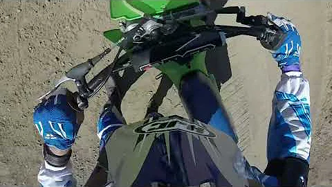 Craigslist $250 Kawasaki KX125 project track test fail!