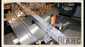 Router Table Build Part2 More Purchased Parts, Starting The Auto Fence Assembly