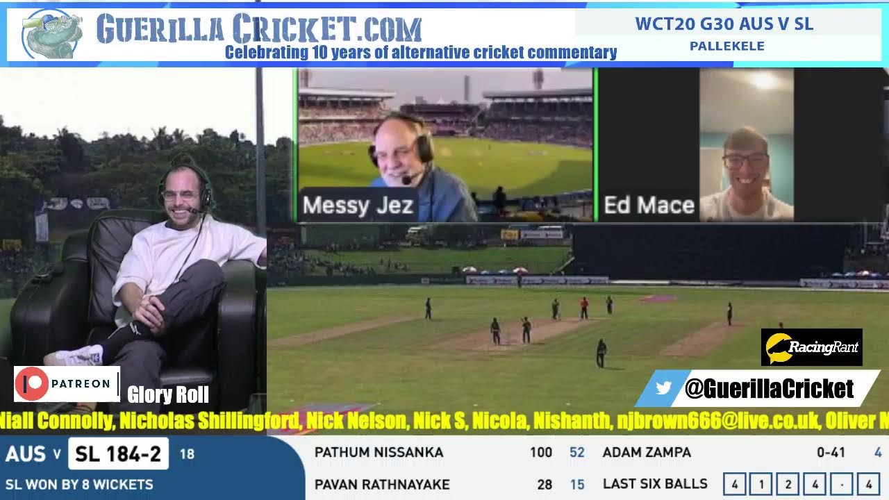 WCT20 G30 AUS v SL, Pallekele