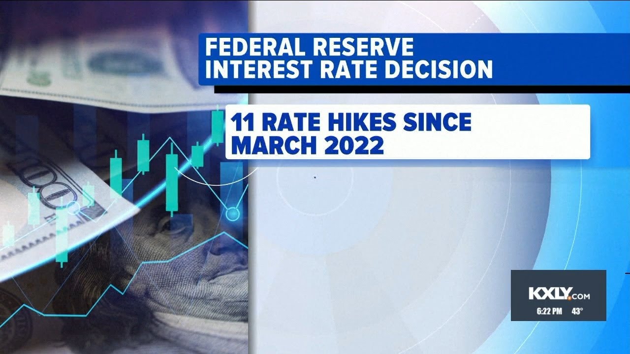 Federal reserve interest rate decision - YouTube