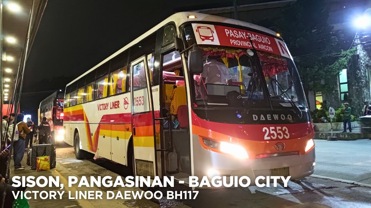 Air Suspension na Daewoo! | Onboard Victory Liner 2553 | Sison to Baguio | Daewoo BH117