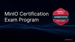 MinIO Certification Program