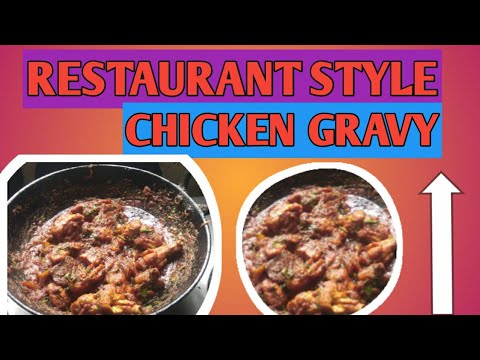 Restaurant style chicken gravy recipe - YouTube