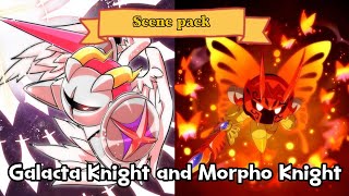 Galacta Knight and Morpho Knight | Scene pack / Clip for edit |