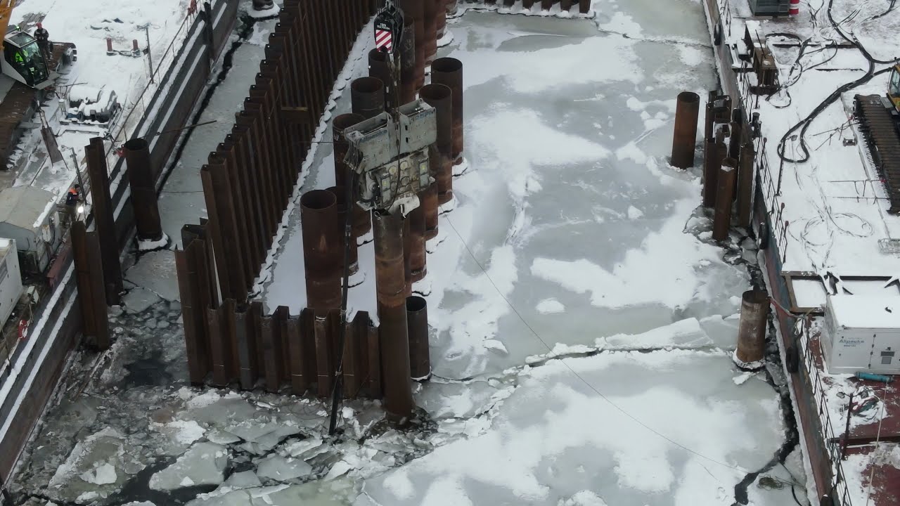 Ремонт моста через волгу
