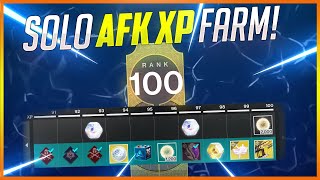 (EASY) AFK Solo XP Farm! Unlock ALL Your Artifacts & MAX Your Season Pass | Destiny 2 Season 15