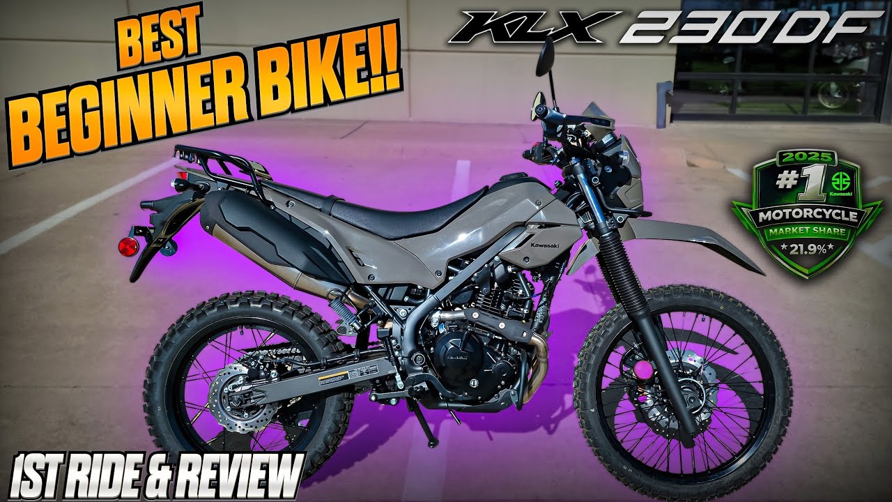 Обзор Kawasaki KLX 230 DF ABS 2026 года | Лучший мотоцикл для начинающих от Kawasaki!!