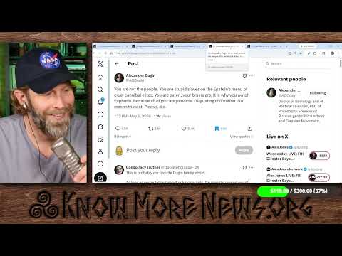 Dugin's Anti-Western Crash Out