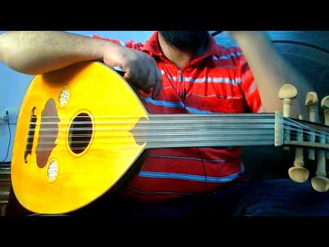 تعلم عزف اغنية اختلفنا مين محمد عبده على العود بالتفصيل واتس 00962788776508