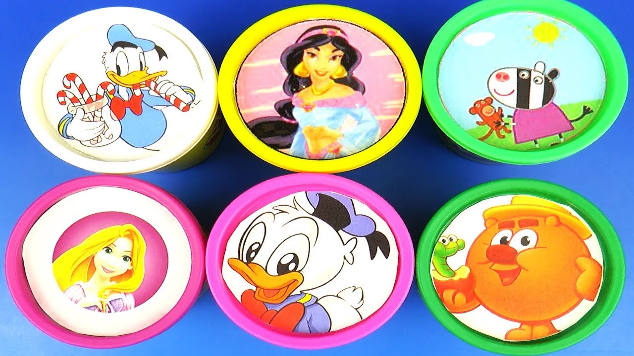 play doh Cups surprise Kinder Egg Toys for kids