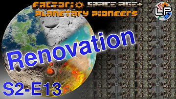 S2-E13 - Renovation - Laurence Plays Factorio: Planetary Pioneers