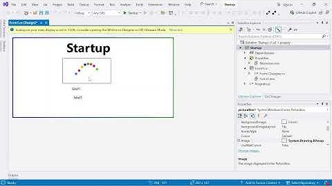 C# Windows forms. Customize forms using UI NuGets.