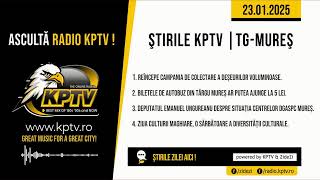 Știrile Radio KPTV - Târgu Mureș 23.01.2025