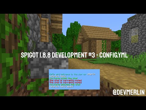 Spigot 1.8.8 Development #3 - Mute chat with config